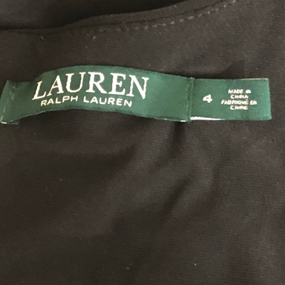 Ralph Lauren Matte Jersey Cold Shoulder Dress 4 - Picture 5 of 8